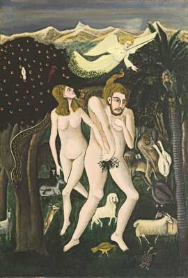Adam und Eva − Vertreibung aus dem Paradies