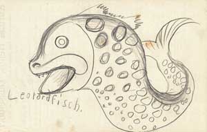 Otto Dix, Leopardfisch