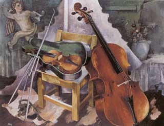Carl Barth, Stilleben mit Cello